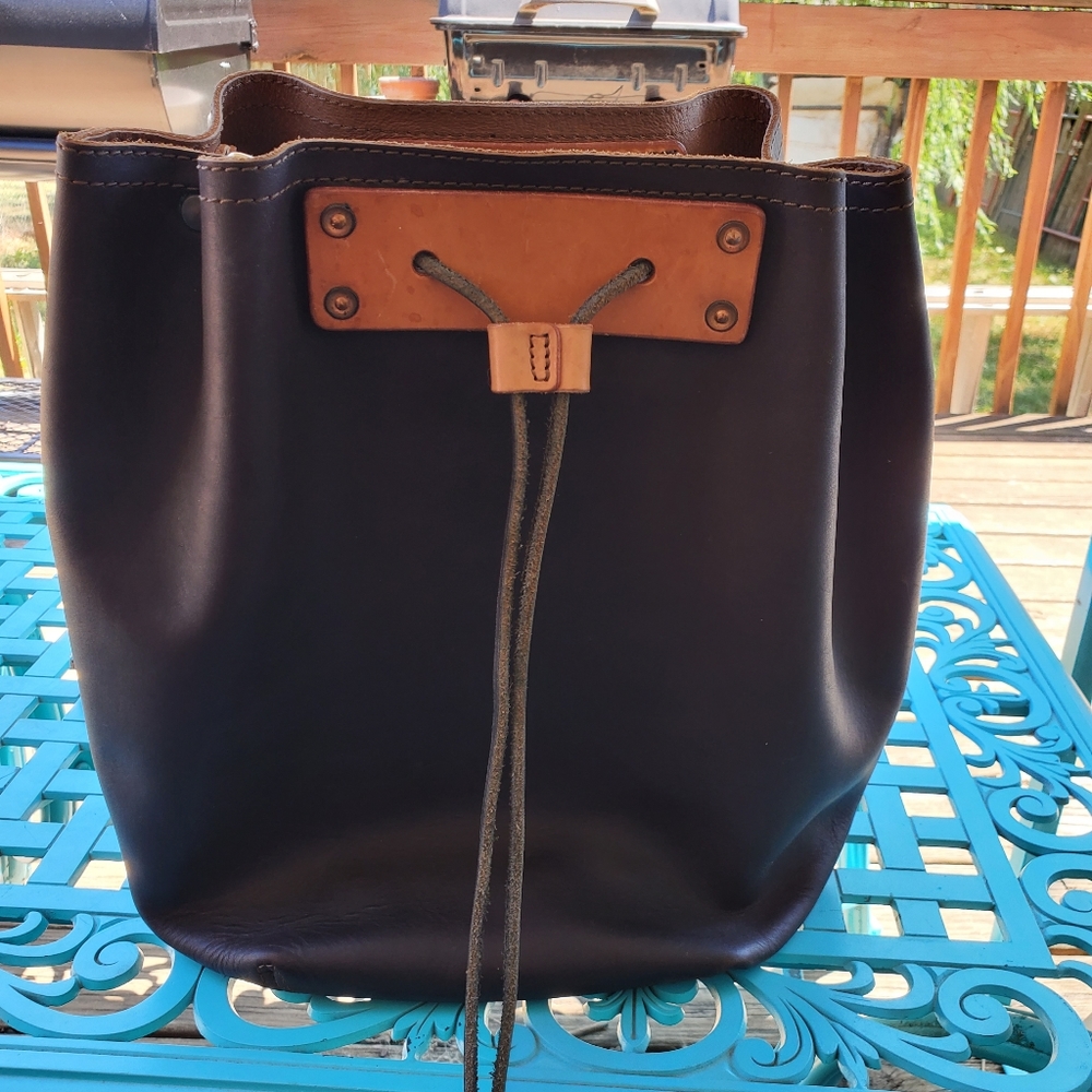 Saddleback leather original bucket backpack